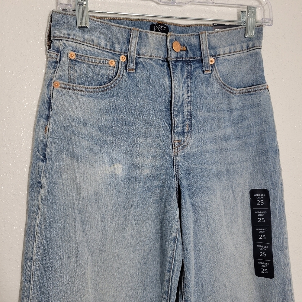J. Crew Factory Light Blue Cropped Jeans - Picture 8 of 8